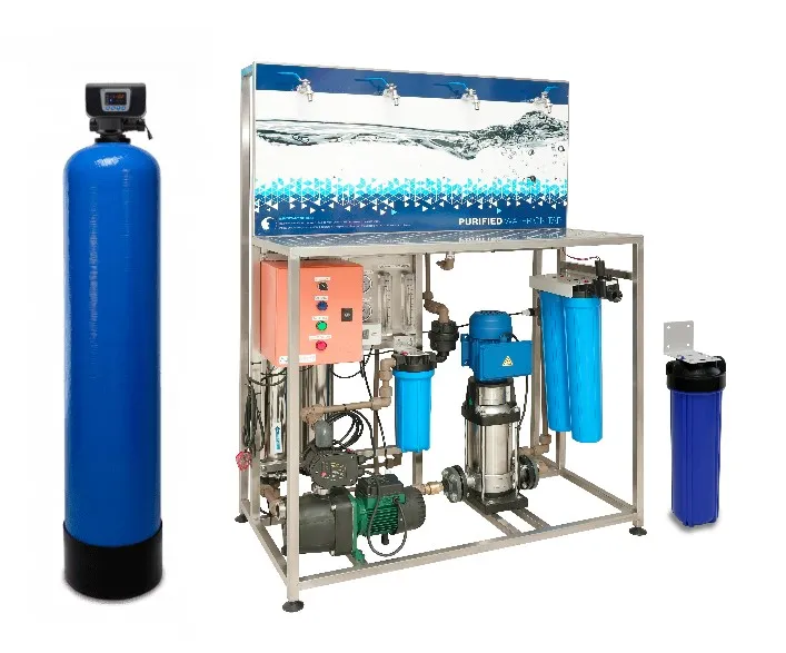 4000 LPD Stainless Steel Water Bottling Business Plug And Play With 50L 